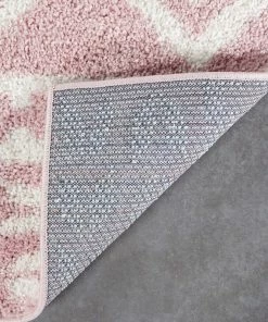 Well Woven Cossima Tribal Moroccan Pink Shag Rug 15 Well Woven Cossima Tribal Moroccan Pink Shag Rug