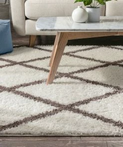 Well Woven Cole Ivory Modern Rug