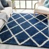 Well Woven Tribal Cole Blue Modern Rug