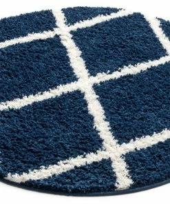 Well Woven Tribal Cole Blue Modern Rug