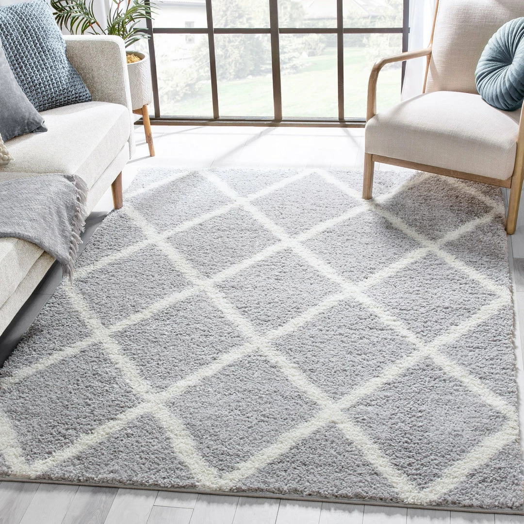 Well Woven Cole Light Grey Modern Rug 1 Well Woven Cole Light Grey Modern Rug