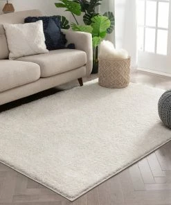 Well Woven Piper Ivory Modern Rug Shag