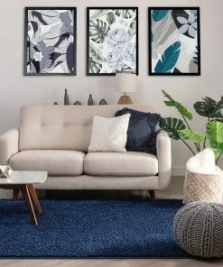 Well Woven Piper Indigo Modern Rug