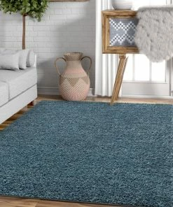 Well Woven Piper Light Blue Modern Rug