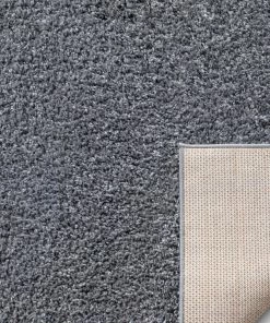 Well Woven Shag Piper Dark Grey Modern Rug