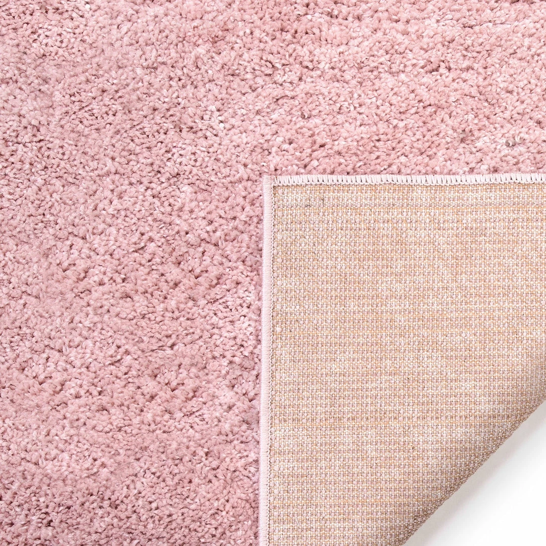 Well Woven Piper Solid Pink Shag Rug 6 Well Woven Piper Solid Pink Shag Rug