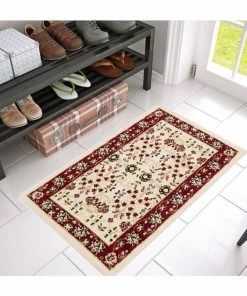 Well Woven Bijar Classic Ivory Traditional Rug 3'x5'