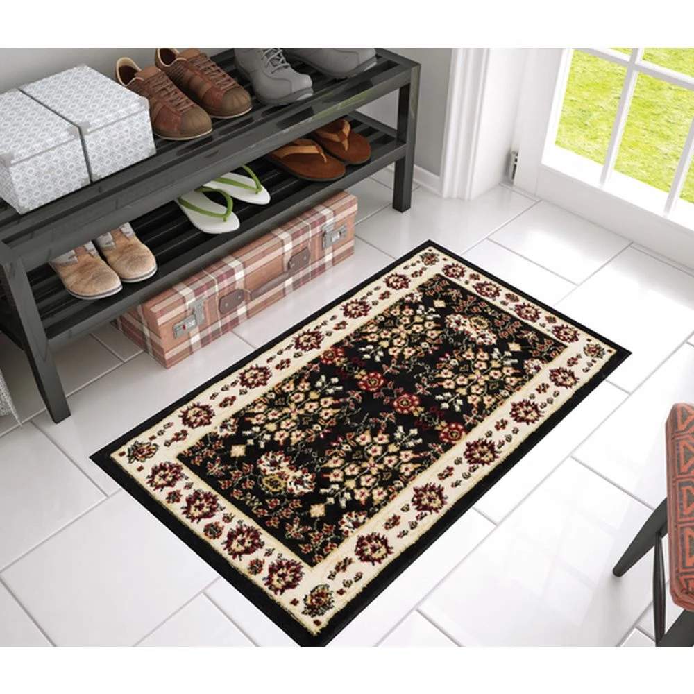 Well Woven Bijar Classic Black Traditional Rug 9 Well Woven Bijar Classic Black Traditional Rug