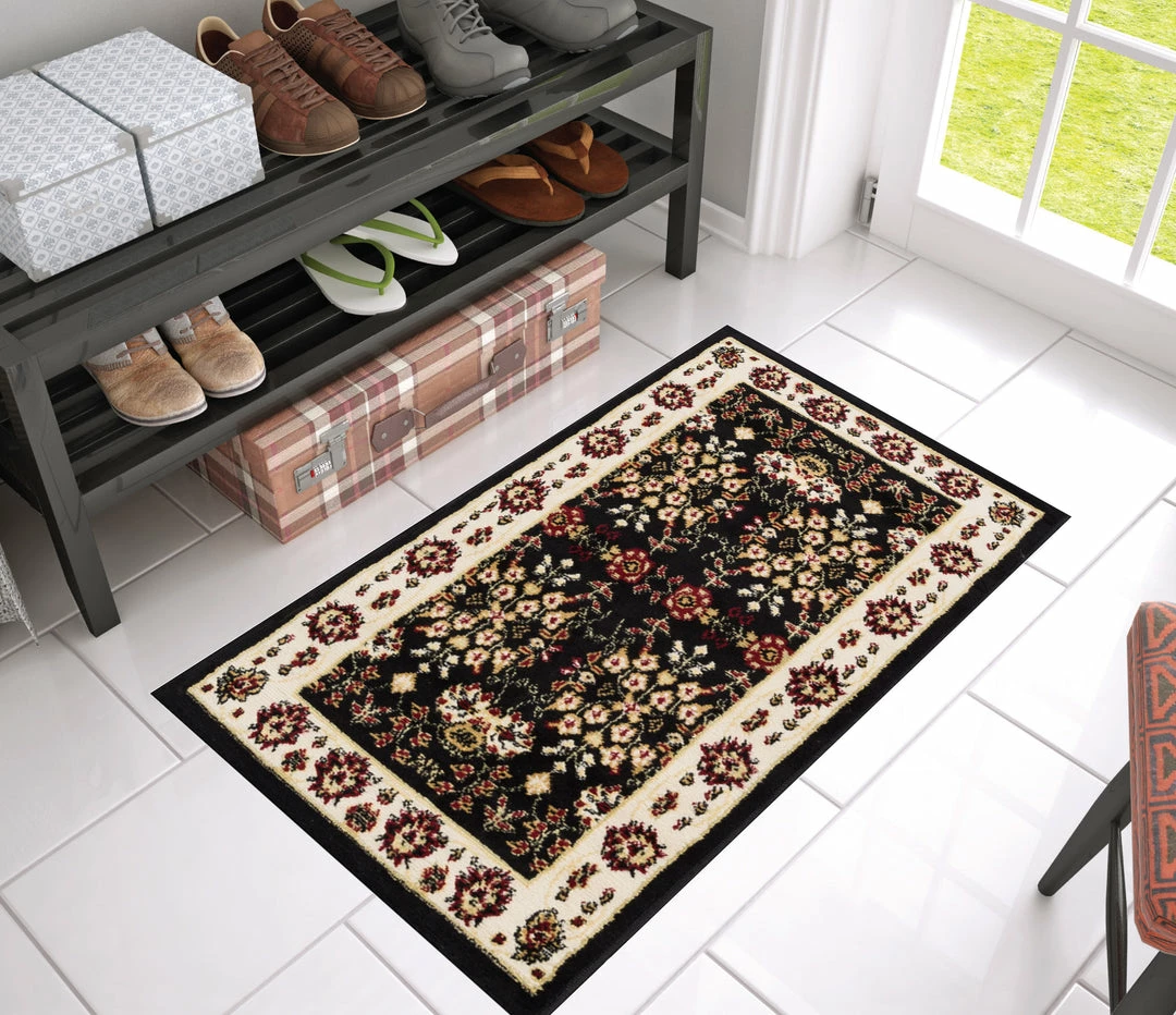 Well Woven Bijar Classic Black Traditional Rug 6 Well Woven Bijar Classic Black Traditional Rug