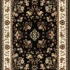 Well Woven Bijar Classic Black Traditional Rug