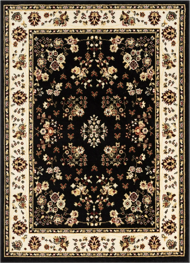 Well Woven Bijar Classic Black Traditional Rug 1 Well Woven Bijar Classic Black Traditional Rug