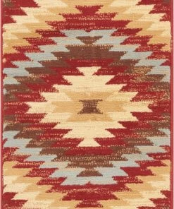 Well Woven Alamo Southwestern Red Southwestern Rug Global