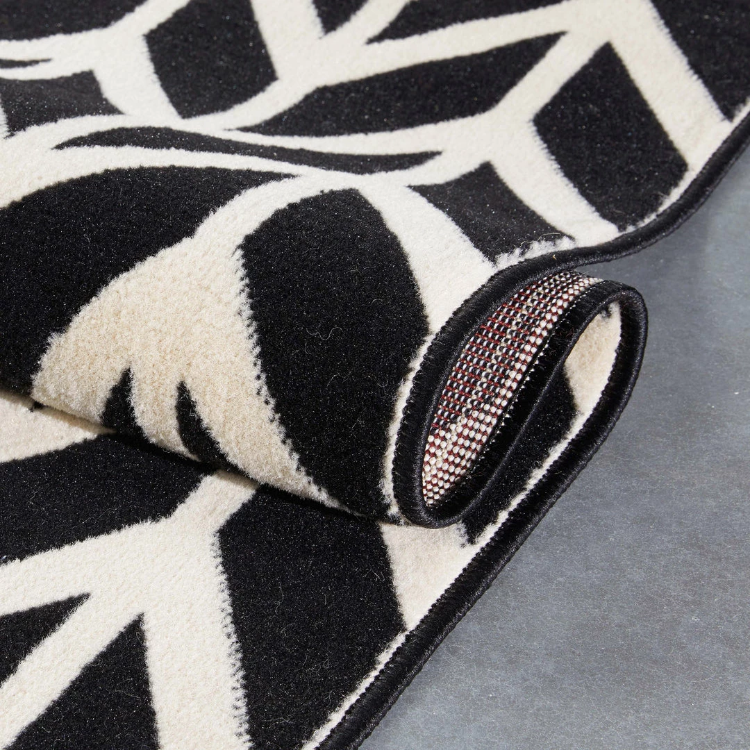 Well Woven Bourban Chevron Black Modern Rug 3 Well Woven Bourban Chevron Black Modern Rug