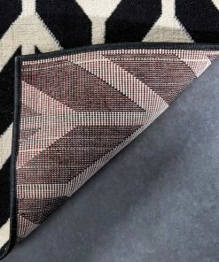 Well Woven Bourban Chevron Black Modern Rug 14 Well Woven Bourban Chevron Black Modern Rug