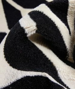 Well Woven Bourban Chevron Black Modern Rug 15 Well Woven Bourban Chevron Black Modern Rug