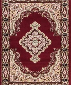 Well Woven Tehran Traditional Red Traditional 7'10" X 9'10" Rug