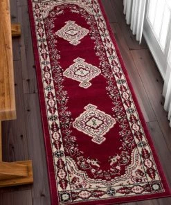 Well Woven Tehran Traditional Red Traditional 7'10" X 9'10" Rug 8 Well Woven Tehran Traditional Red Traditional 7'10