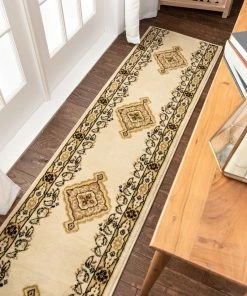 Well Woven Tehran Custom Size Runner Traditional Ivory 24 Inch Width X Choose Your Length Hallway Runner Rug 8 Well Woven Tehran Custom Size Runner Traditional Ivory 24 Inch Width X Choose Your Length Hallway Runner Rug