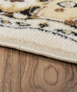 Well Woven Tehran Traditional Ivory Traditional Rug