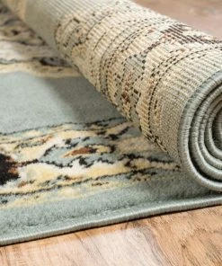 Well Woven Tehran Blue Traditional Rug 9 Well Woven Tehran Blue Traditional Rug