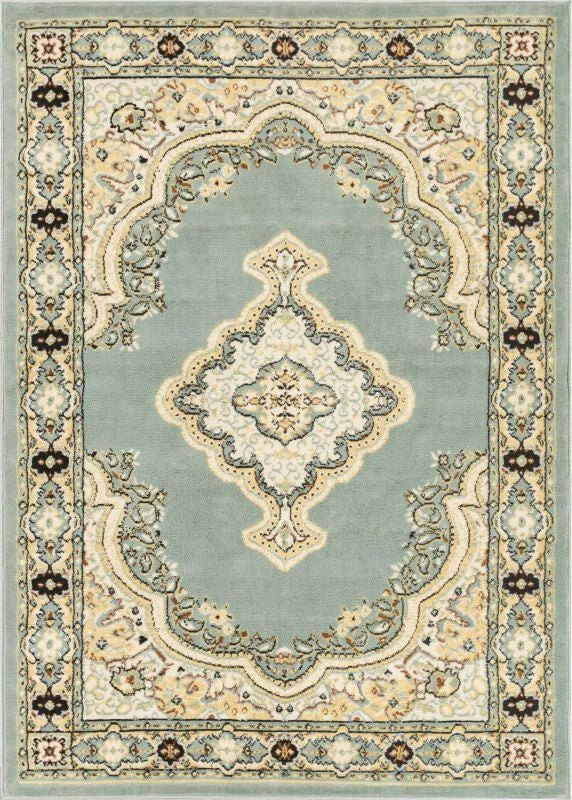 Well Woven Tehran Blue Traditional Rug 1 Well Woven Tehran Blue Traditional Rug