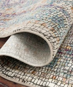 Well Woven Fiona Multi Vintage Panel Persian Mosaic Rug Global