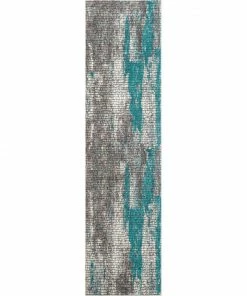 Well Woven Global Sloane Blue Vintage Abstract Mosaic Rug