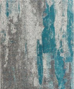 Well Woven Global Sloane Blue Vintage Abstract Mosaic Rug