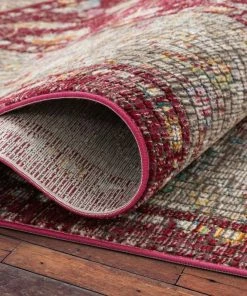 Well Woven Vanessa Red Vintage Oriental Persian Mosaic Rug