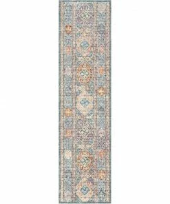Well Woven Global Eden Blue Vintage Mosaic Pastel Rug 13 Well Woven Global Eden Blue Vintage Mosaic Pastel Rug