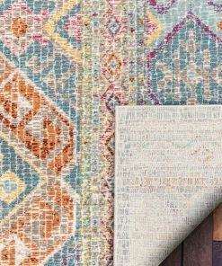 Well Woven Global Eden Blue Vintage Mosaic Pastel Rug 10 Well Woven Global Eden Blue Vintage Mosaic Pastel Rug