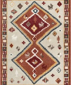 Well Woven Coby Crimson Tribal Rug