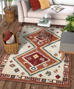 Well Woven Coby Crimson Tribal Rug