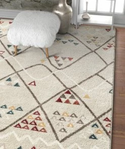 Well Woven Kathmandu Natural Tribal Rug Global