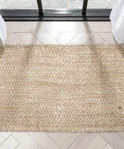 Well Woven Lola Jute Chevron Natural Hand-Woven Chunky-Textured Rug Jute + Natural 26 Well Woven Lola Jute Chevron Natural Hand-Woven Chunky-Textured Rug Jute + Natural
