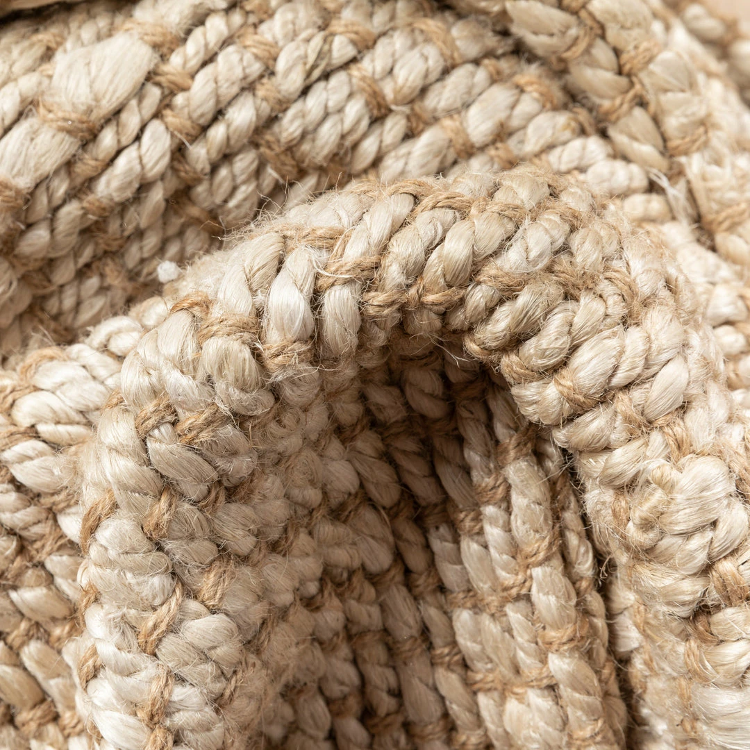 Well Woven Lola Jute Chevron Natural Hand-Woven Chunky-Textured Rug Jute + Natural 3 Well Woven Lola Jute Chevron Natural Hand-Woven Chunky-Textured Rug Jute + Natural