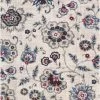 Well Woven Global Botanical Dream Beige Vintage Floral Rug 3'11" X 5'3"