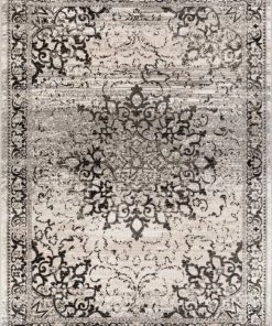 Well Woven Sultana Grey Traditional Rug Grey & Silver