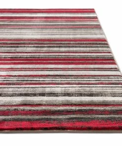 Well Woven Signature Stripes Red Modern Rug Global