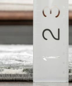 Well Woven Hira Moroccan Trellis Geometric Grey High-Low Rug Global 21 Well Woven Hira Moroccan Trellis Geometric Grey High-Low Rug Global