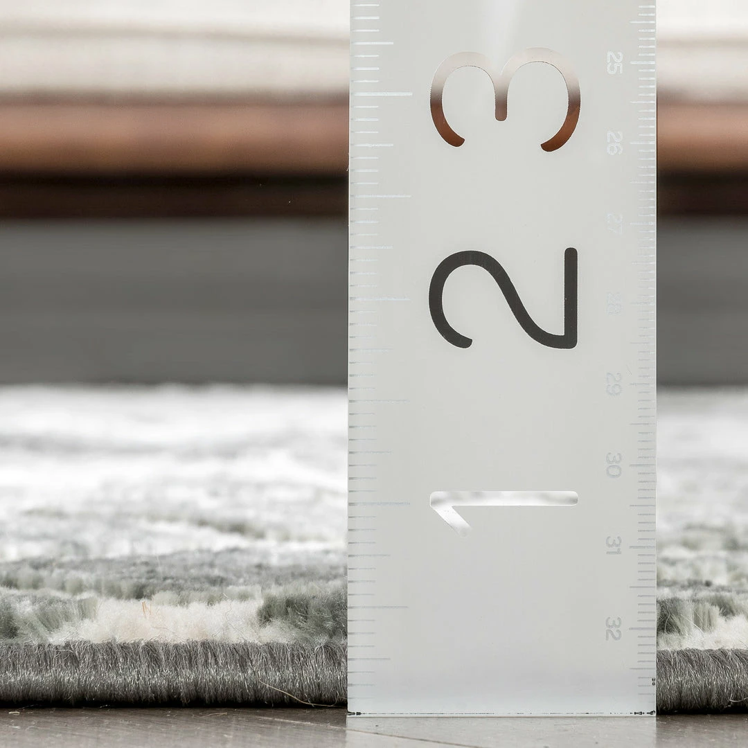 Well Woven Hira Moroccan Trellis Geometric Grey High-Low Rug Global 11 Well Woven Hira Moroccan Trellis Geometric Grey High-Low Rug Global