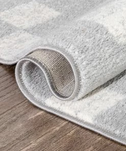 Well Woven Beren Southwestern Geometric Ivory High-Low Rug