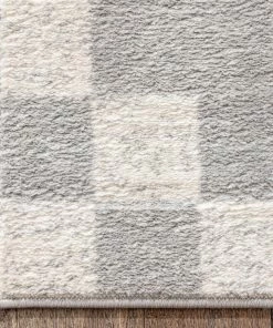 Well Woven Beren Southwestern Geometric Ivory High-Low Rug