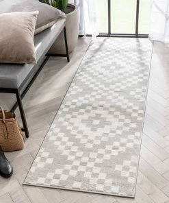 Well Woven Beren Southwestern Geometric Ivory High-Low Rug