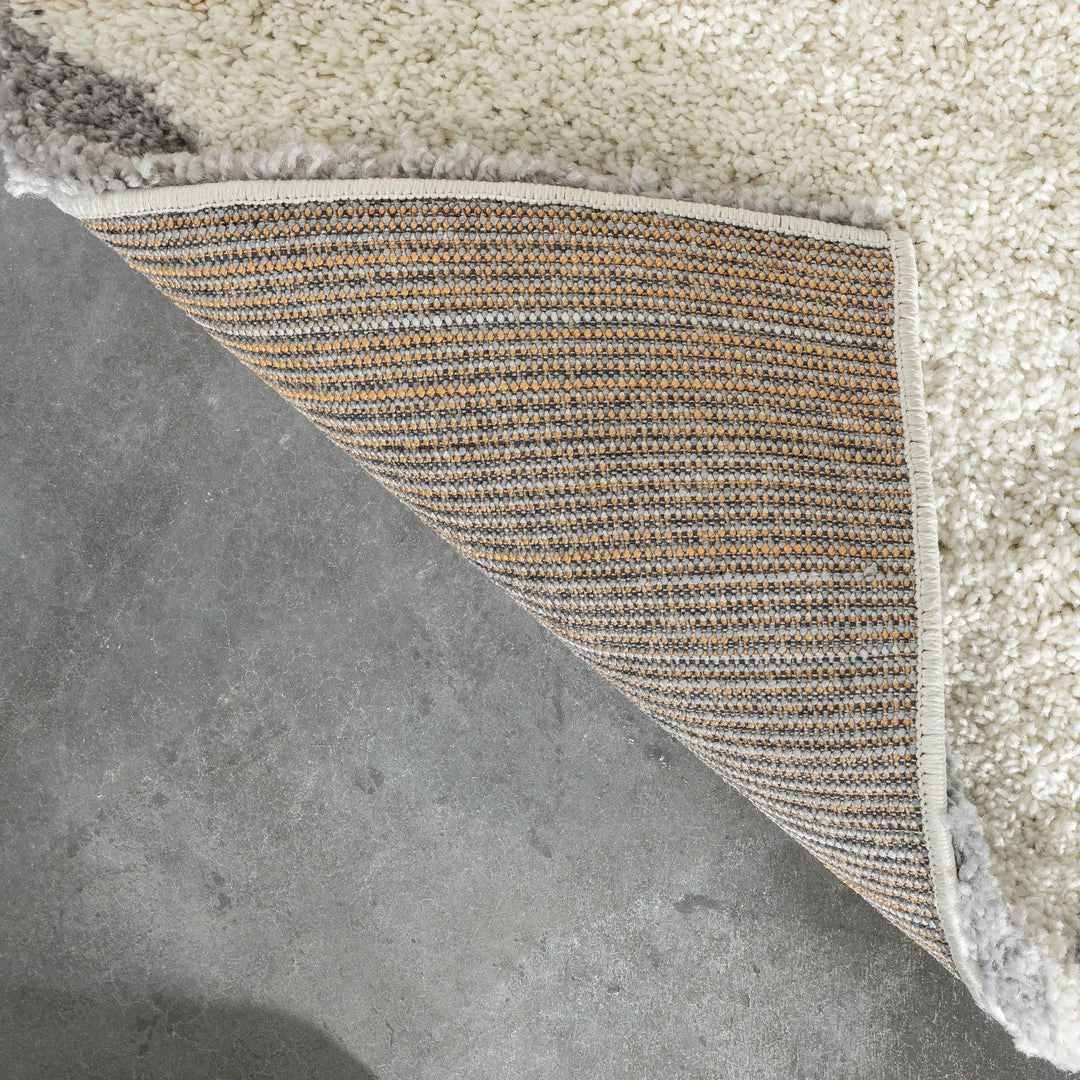 Well Woven Reily Mid-Century Modern Geometric Triangle Pattern Yellow Shag Rug 6 Well Woven Reily Mid-Century Modern Geometric Triangle Pattern Yellow Shag Rug