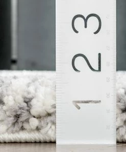 Well Woven Reily Mid-Century Modern Geometric Triangle Pattern Blue Shag Rug 15 Well Woven Reily Mid-Century Modern Geometric Triangle Pattern Blue Shag Rug