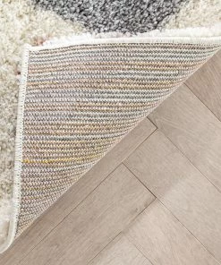 Well Woven Kylar Nordic Chevron Pattern Pink Shag Rug Geometric 14 Well Woven Kylar Nordic Chevron Pattern Pink Shag Rug Geometric