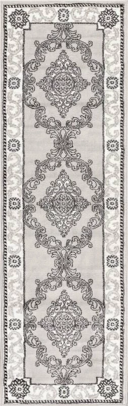 Well Woven Oriental & Persian Yonderhill Grey Aubusson Medallion Rug 2 Well Woven Oriental & Persian Yonderhill Grey Aubusson Medallion Rug