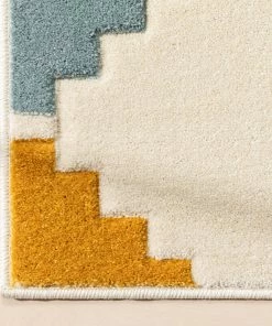 Well Woven Emelia Modern Geometric Yellow Multi Rug