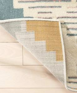 Well Woven Emelia Modern Geometric Yellow Multi Rug